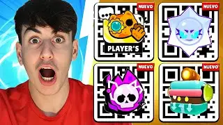 TODOS los NUEVOS CODIGOS QR GRATIS de Brawl Stars!