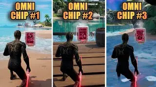 Collect Omni Chips at Mighty Monument // Fortnite Omni Sword Quests