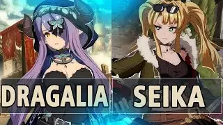 GBVSR:🔥Dragalia (Narmaya B.Butterfly) Vs Seika (Zeta)🔥| High Level Gameplay.