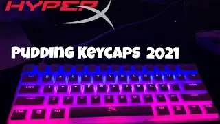 HyperX White Pudding Keycaps Review (2021)
