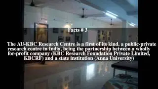 Anna University K B Chandrashekar Research Centre Top # 5 Facts