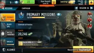 Kill Shot Bravo Region☆16☆-☆25☆Primary Mission Complete Enjoy your Favourite Game