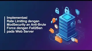 Implementasi Rate Limiting dengan ModSecurity an Anti-Brute Force dengan Fail2Ban pada Web Server
