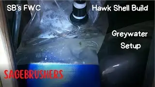 Simple Grey Water system for a Four Wheel Camper Hawk Shell Build
