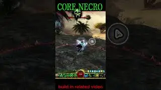 Core Necromancer Build SOLO OPEN WORLD #gw2 #mmorpg  #guildwars2