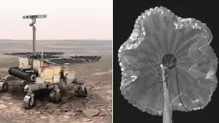 Europe's Exomars Lander's Landing Test in Slow Motion || Exomars #shorts