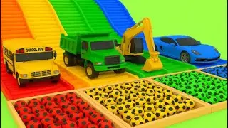 Color ball Finger Family & Itsy bitsy spider + more |  Nursery Rhymes & Kids Songs