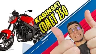 COMET 250: KASINSKI SEM POL&Ecirc;MICA | Guia de Motos
