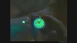 1995 Timex Indiglo Watch Night Light Commercial | Lightning Bug In Love