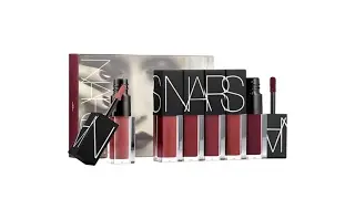 NARS Sarah Moon Mind Game Velvet Lip Glide Set | Lipstick Unboxing & Swatches