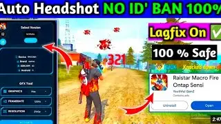 Raistar Macro Onetap Sensi FF Hack App | After Update OB44 | New 2024 FF Hack #Antiban #RaistarApp