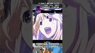Raw 6H Cancel Combo - Ace vs FourFaceButtons - Flynn's Arcade #133 - May 31st, 2023 #GGST_MA