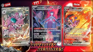 TOP 10 des Cartes les plus CH&Egrave;RES de Pok&eacute;mon RIVALIT&Eacute;S DESTIN&Eacute;ES 💰
