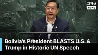 Bolivia&rsquo;s President Arce BLASTS Trump, U.S. Imperialism & Israel in Explosive UN Speech | AC1G