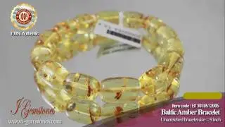Baltic Amber Beads Bracelet