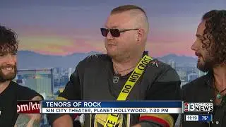 Tenors of Rock in the 13 Action News studio