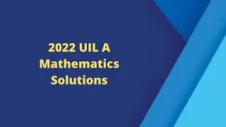 2022 UIL A Math #2