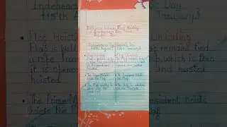 Difference between Flag Hoisting on Independence Day and Republic Day..... like,share and subscribe