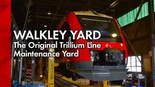 Walkley Yard : The Original O-Train Trillium Line Maintenance Yard