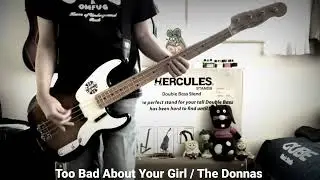 Too Bad About Your Girl / The Donnas / Bass Cover #213