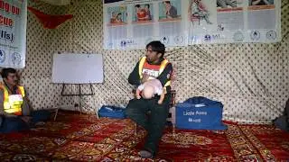 How to deal the Choking case of an infant??