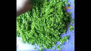 KITCHEN BEHAVIOUR: HOW TO SLICE WATER LEAF LIKE A PRO