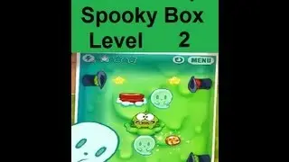 Cut The Rope Walkthrough - Spooky Box - Level 12-2 - 3 Stars