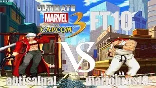 UMVC3 FT10 - antisalpal VS mariobros19-