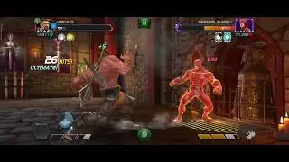 FIVE STAR ASCENDING HERCULES DAMAGE & UTILITY SHOWCASE ❤️&zwj;🔥 | 1% GAMEPLAY | 🤯 | MCOC | 🫰