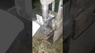Drilling metal with a magnetic machine/Сверление металла магнитным станком