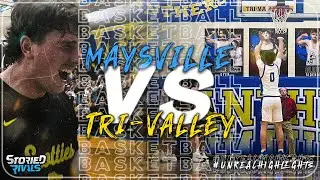 BOYS BASKETBALL | Maysville vs Tri-Valley - HIGHLIGHT