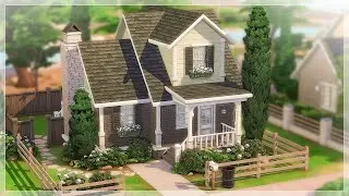 base game starter home 🌱 | the sims 4 speedbuild