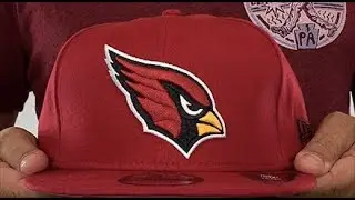 Arizona Cardinals TEAM-BASIC SNAPBACK Burgundy Hat by New Era