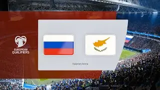Russia vs Cyprus | Gazprom Arena | 2022 FIFA World Cup Qualifiers | PES 2021