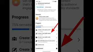 Facebook create 7 new public posts | Create 7 new public posts | Facebook Weekly Challenge #shorts