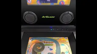 Pinball Legends Running Pinball FX Through Mini PC & Coinops Vertical on Swivel TV Setup
