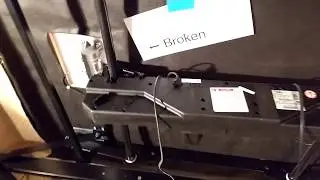 Leggett and Platt electric adjustable bed with a broken motor.