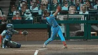 Alec Bohm home run swing (slow motion) 9.17.20