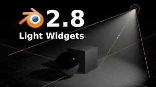Light Object Widgets in Blender 2.8 - Welche gibt es und wie nutzen?