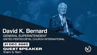 Sunday Service with Guest Speaker David K. Bernard