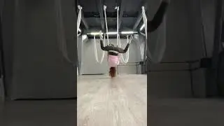 Связка на гамаке подходит для Аэростретчинг / Air stretching