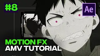 Motion Graphics on Anime Edits | After Effects Beginner AMV Tutorial #8