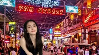 cambodia nightlife | street walk | cool umrani vlogs