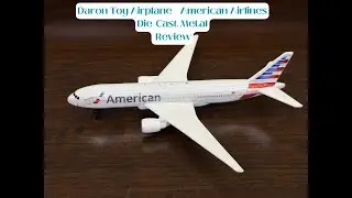 Daron Toy Airplane American Airlines #aviationtoy #diecastaircraft #AmericanAirlines #planecollector