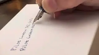 Pilot Custom 742, Heritage 92 and Prera line comparison with Sailor Seiboku