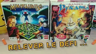 LEGO Games Minotaurus 3841 et Ramsès Pyramid 3843