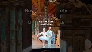 How to get tickets for a show at OPERA BASTILLE