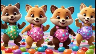 The Dancing Candy Animals | Fun Kids Song | Sweet & Playful Nursery Rhyme