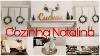 Decore a cozinha pro natal comigo