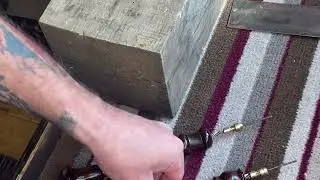 Archimedes drill restoration, craftsman tool